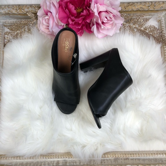 Mossimo Supply Co. Shoes - Target Mossimo Black Open Toe Booties